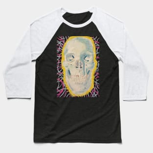 Skull painting Baseball T-Shirt